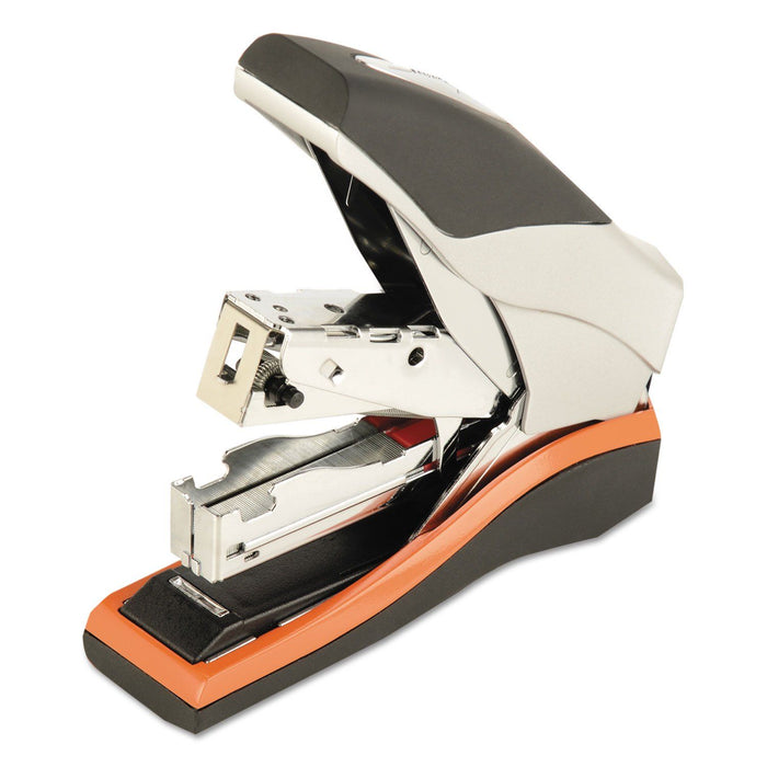 Swingline Optima 40 Compact Stapler, 40-Sheet Capacity, Black/Silver/Orange