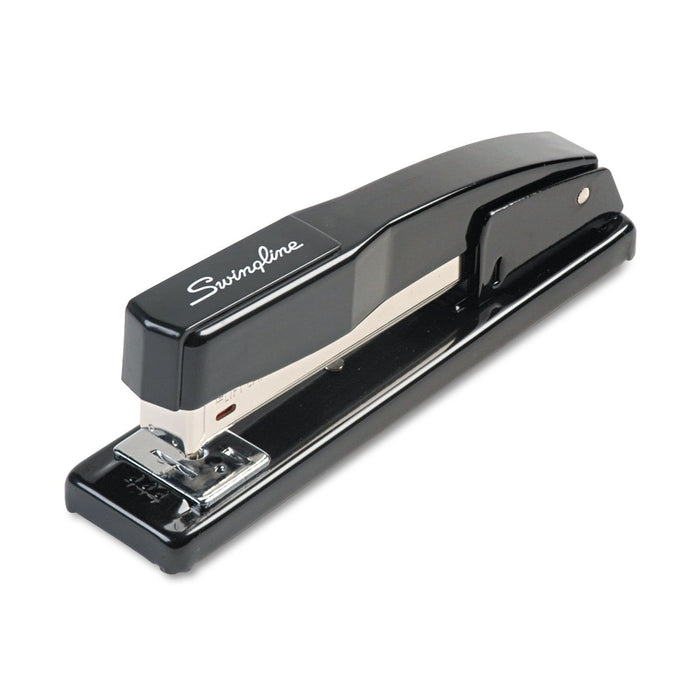 Swingline Commercial Full Strip Desk Stapler, 20-Sheet Capacity, Black