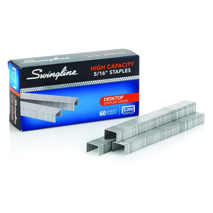 Swingline High-Capacity Staples, Silver, 5000 per Each (Quantity)