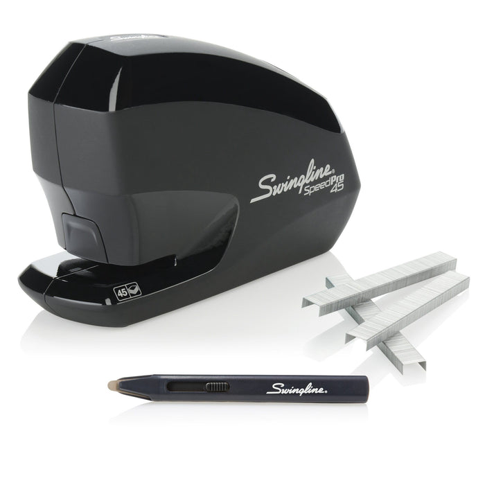 Swingline Speed Pro 45 Electric Stapler Value Pack, 45 Sheet Stapler, Speed Pro 45 High Capacity Staples, Staple Remover