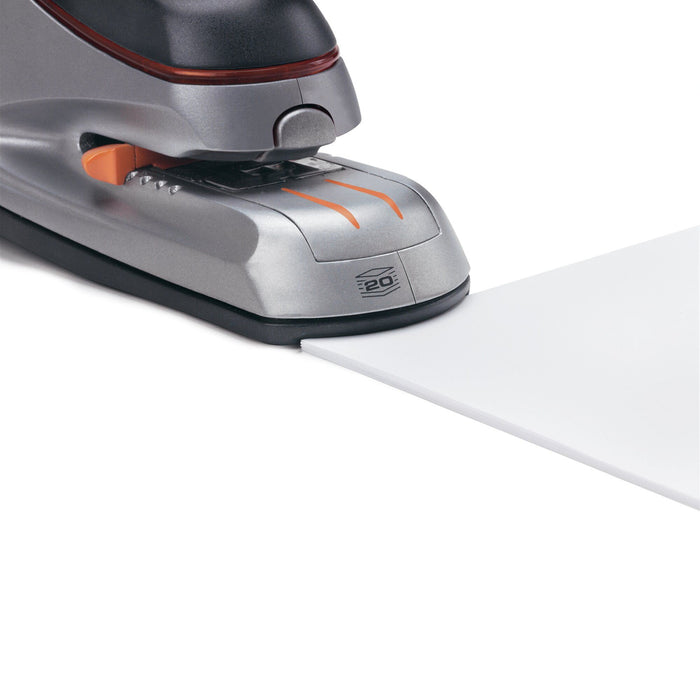 Swingline Optima 20 Electric Stapler, 20 Sheets, Silver