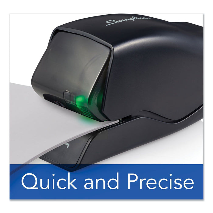 Swingline Durable Full Strip Desk Stapler, 20-Sheet Capacity, Black