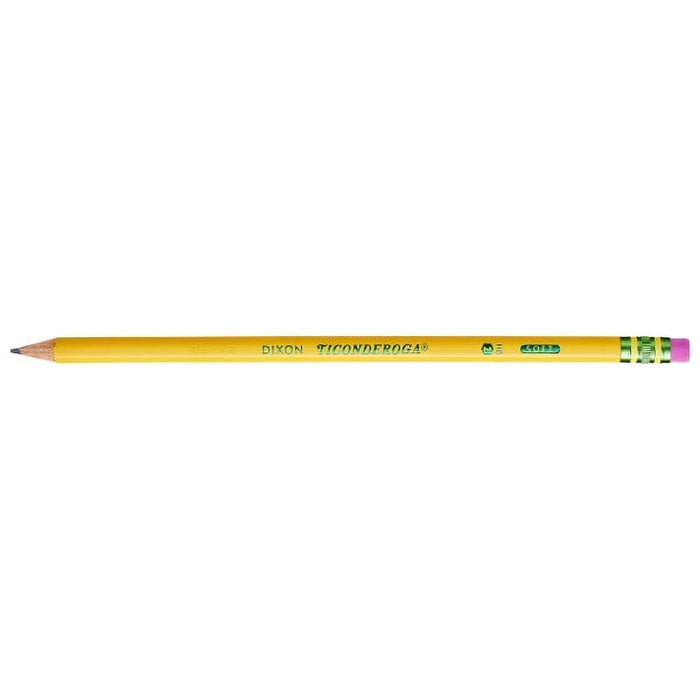Ticonderoga 13818 #2 Sharpened The World's Best Pencils 18 Count (Pack of 1)