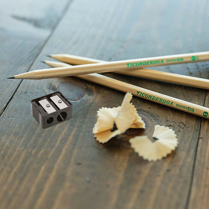 Ticonderoga Pencils #2 Renew Sharpened 10 Ct. Free Sharpener 1 Pack