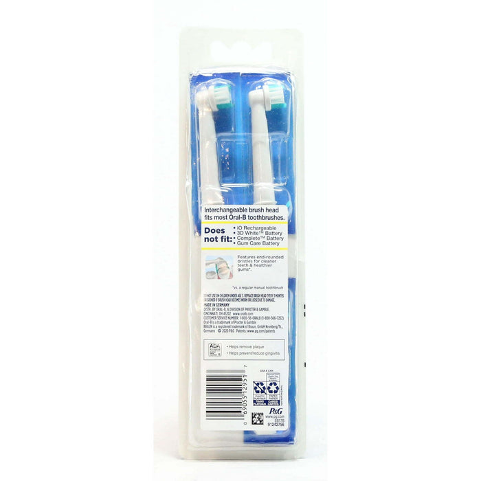 Oral-B Daily Clean Brush Heads, 3 Count