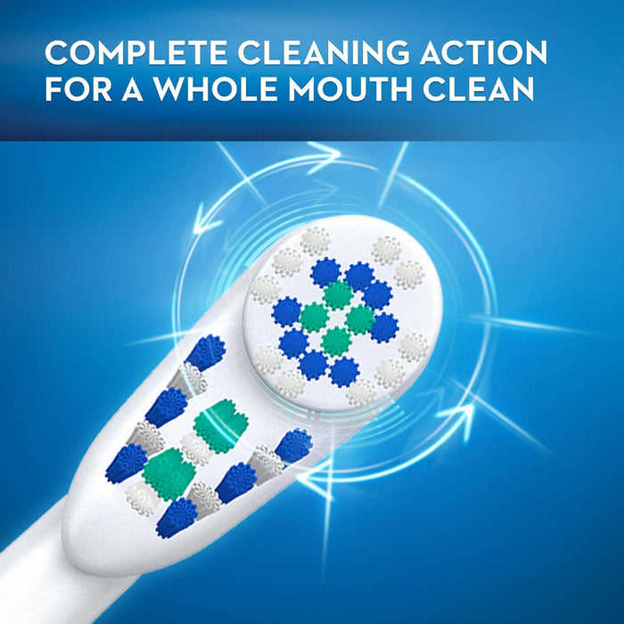 Oral-B Deep Clean Battery Powered Toothbrush Replacement Brush Heads, 2 Count