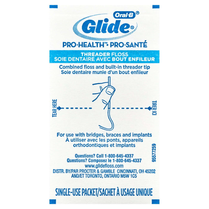 Oral-B Glide Pro-Health Dental Floss Threader, 30 Count