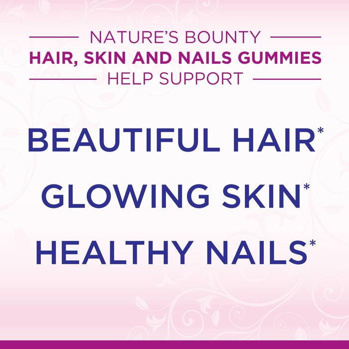 Nature's Bounty Optimal Solutions Advanced Hair; Skin and Nail Softgels; 120 Count