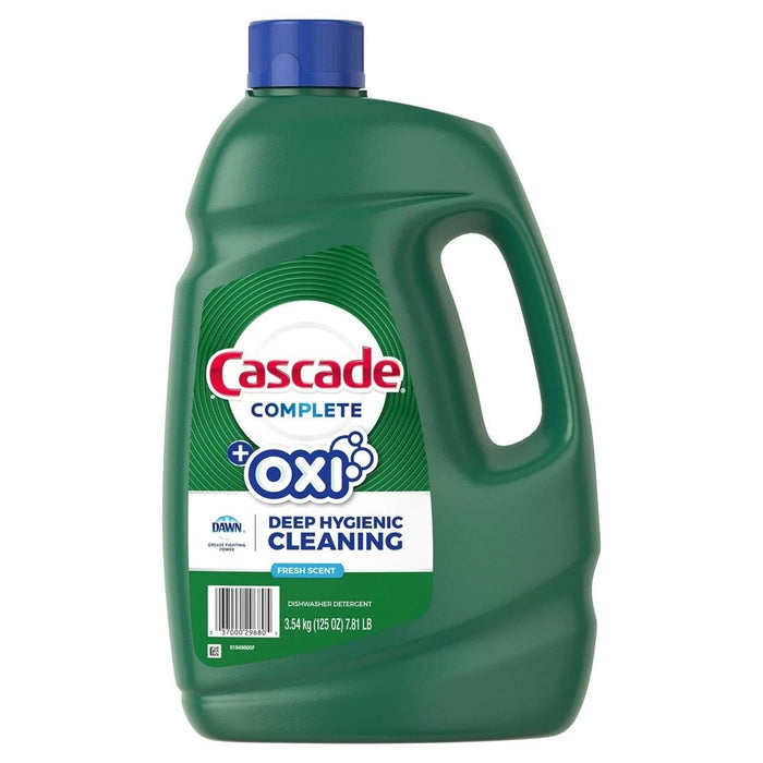 Cascade Complete Gel + Oxi Dishwasher Detergent (125 Ounce)