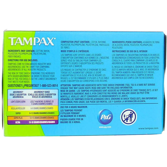 Tampax Tampons Super 10 Each