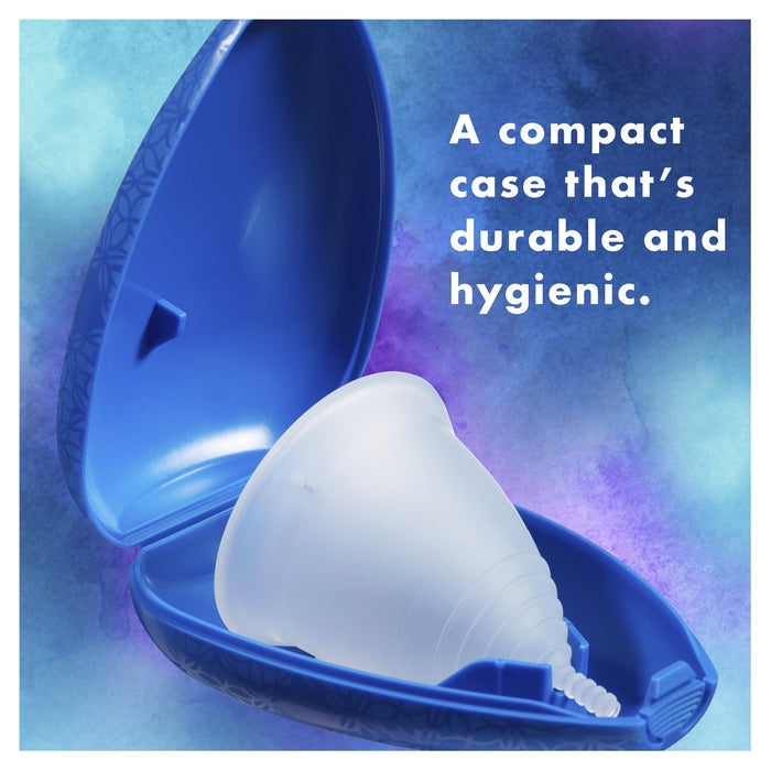 Tampax REG Flow Menstrual Cup, up to 12 hrs Comfort-Fit protection