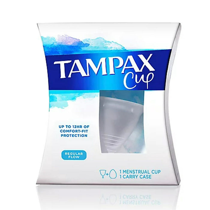 Tampax Cup Regular Flow + Carry Case - 1 each