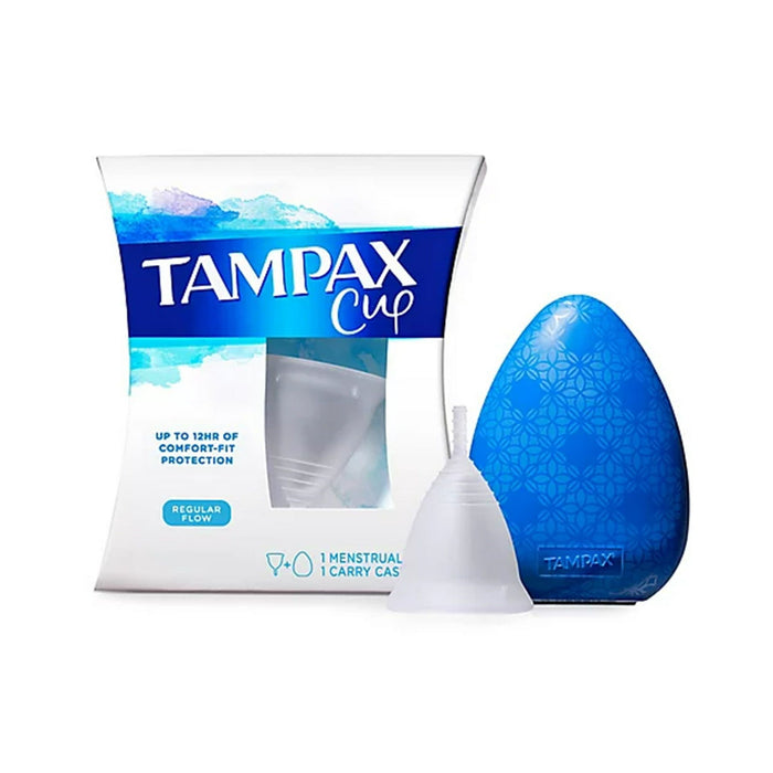 Tampax Cup Regular Flow + Carry Case - 1 each