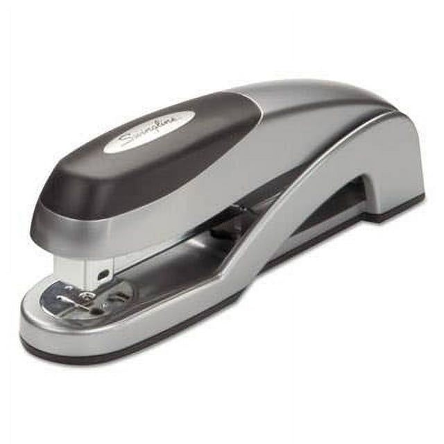 Swingline Optima Desk Stapler, Full Strip, 25-Sheet Capacity, Silver