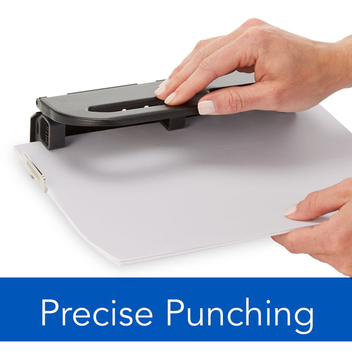 Swingline Easy Touch Heavy Duty Punch, 2-7 Holes, Semi-Adjustable, 24 Sheets