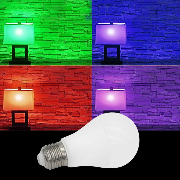 16-Color Changing LED Dimmer Bulb with Remote Control
