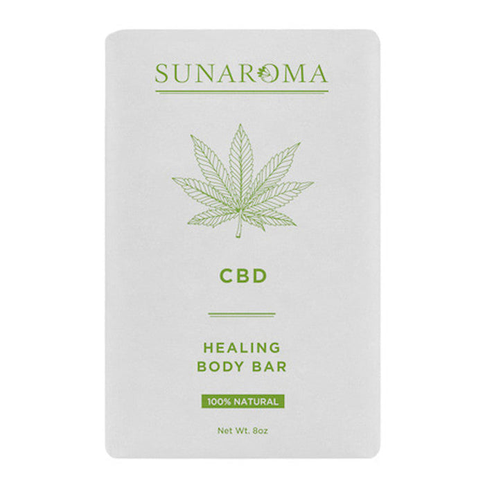 Sunaroma Cbd Healing Body Bar Soap, 8 Oz
