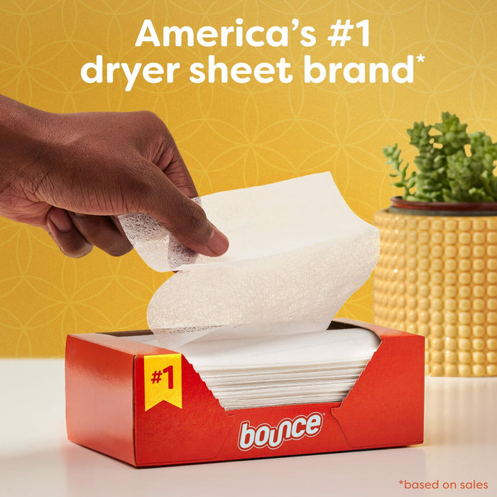 Bounce Dryer Sheets, 160 Sheets, Outdoor Fresh Scent Fabric Softener Sheets