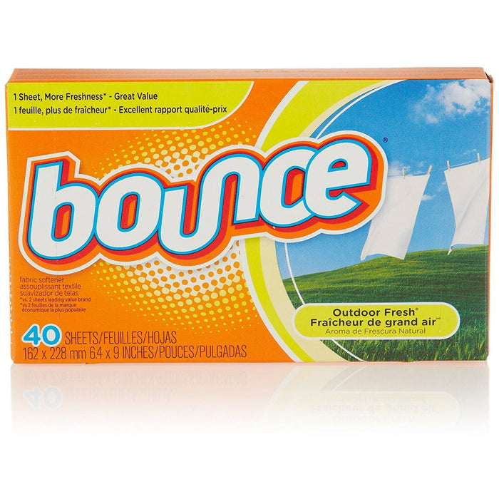 Bounce Dryer Sheets, Outdoor Fresh, 40 Count