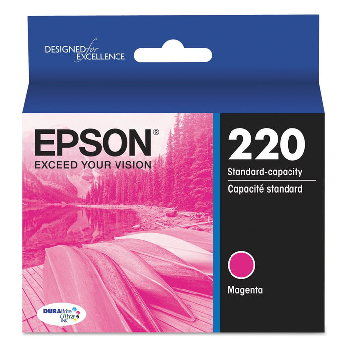 Epson T220320-S (220) DURABrite Ultra Ink, Magenta