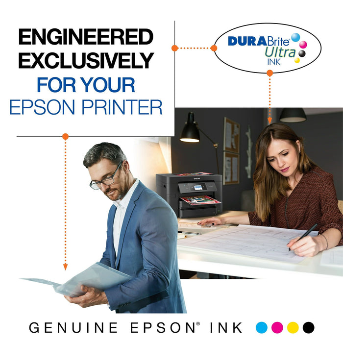 Epson T127520-S (127) DURABrite Ultra Extra High-Yield Ink, Cyan/Magenta/Yellow, 3/Pack