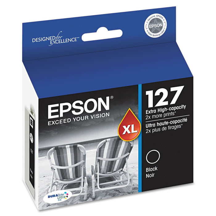 Epson T127120-S (127) DURABrite Ultra Extra High-Yield Ink, Black