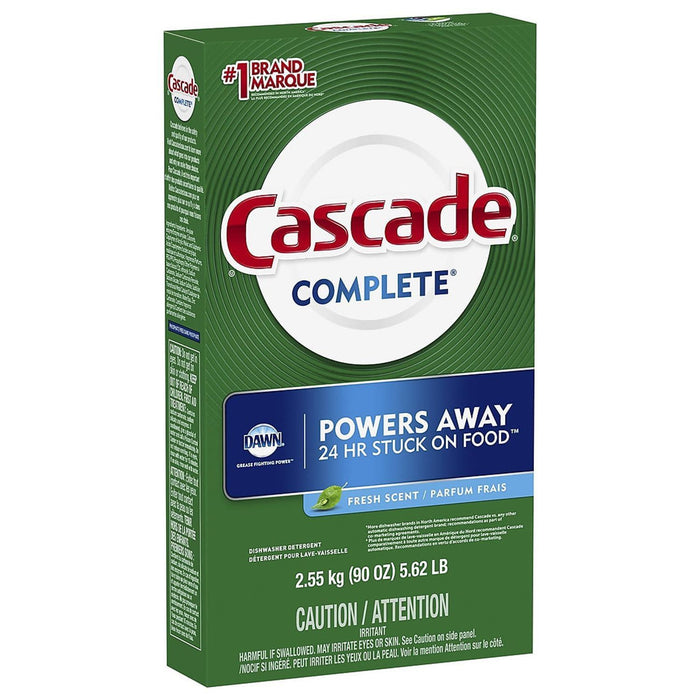 Cascade Complete - Detergent - powder - box - 5.62 lbs - fresh scent