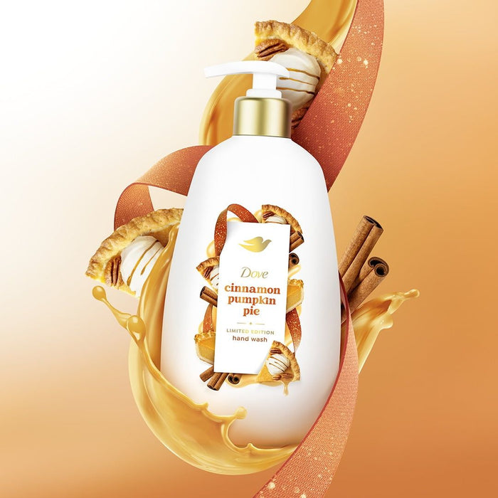 Dove Liquid Hand Wash Cinnamon Pumpkin Pie Holiday Treats Limited Edition, 12 oz