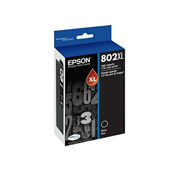 EPSON T802 DURABrite Ultra Genuine Ink High Capacity Black Cartridge