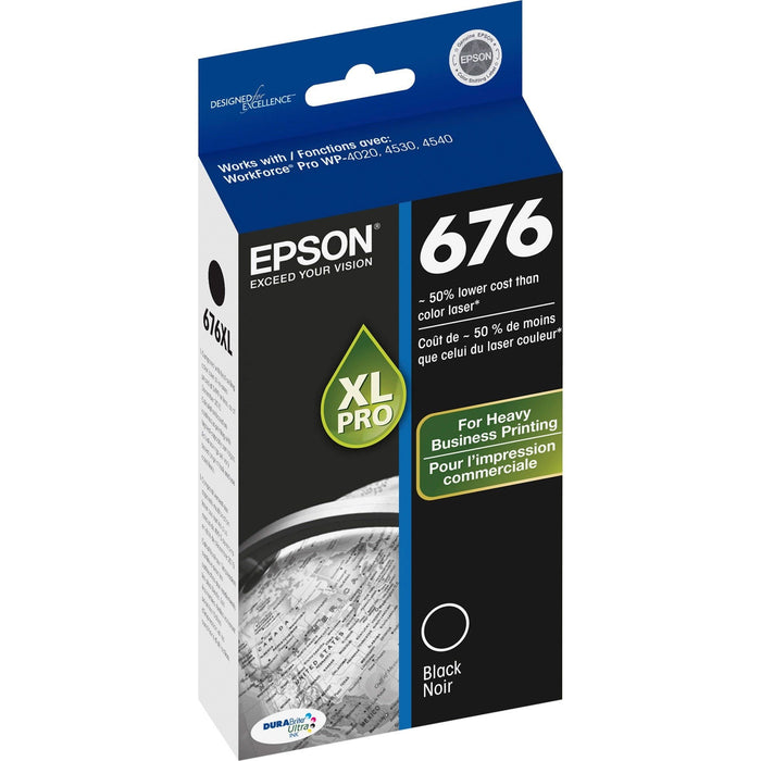 Epson, EPST676XL120, EPST676XL120/220/320/420 Ink Cartridges, 1 Each