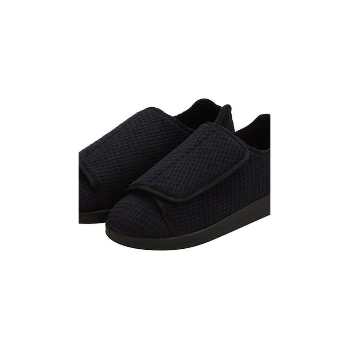 Silverts Slippers - Black, Size 9 / 2X-Wide