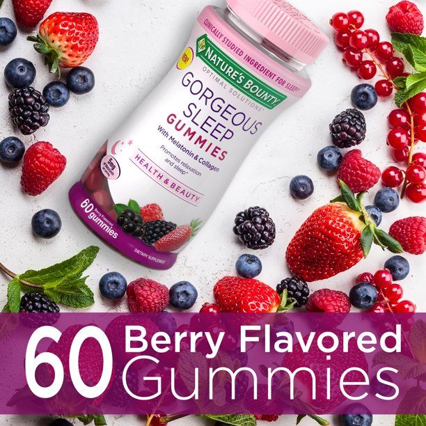 Nature's Bounty Optimal Solutions Gorgeous Sleep Gummies; 60 Count