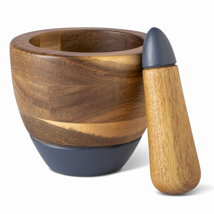 Thyme & Table Acacia Wood Mortar & Pestle