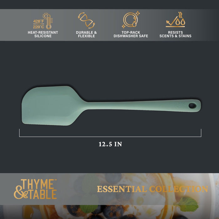 Thyme & Table Silicone Kitchen Spatula, Sage