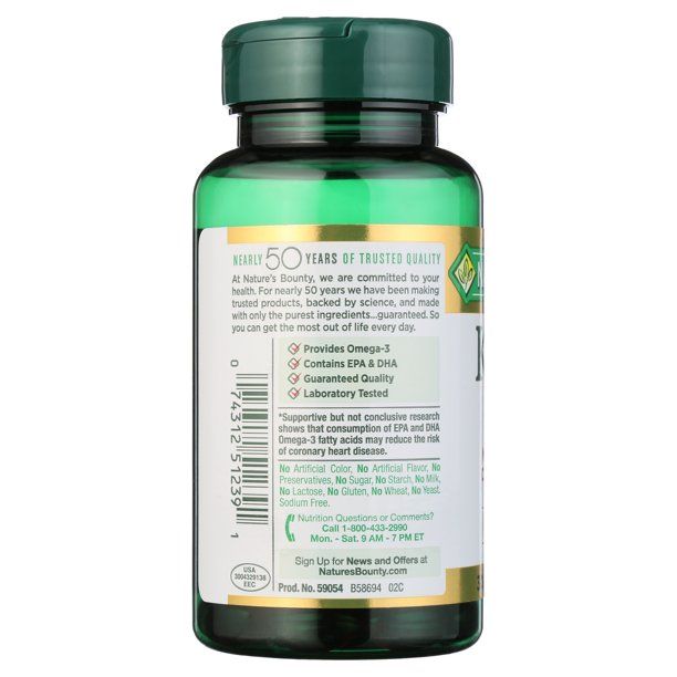 Nature's Bounty Krill Oil Softgels; 500 mg; 30 Count