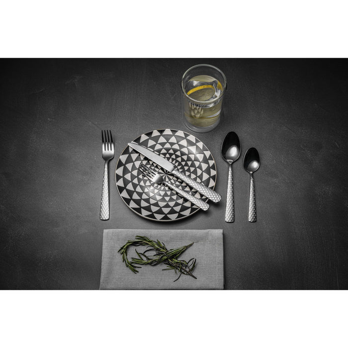 Thyme & Table 20-Piece Medallion Stainless Steel Flatware Set, Silver