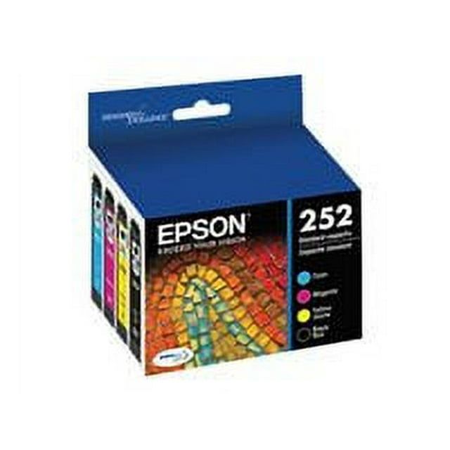 Epson 252 Standard-capacity Black/Color Combo Pack Ink Cartridge