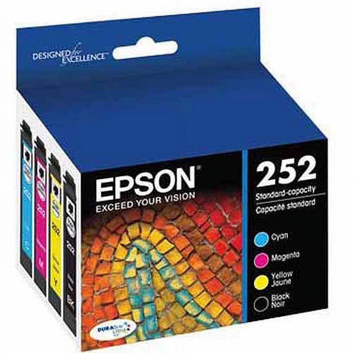 Epson 252 Standard-capacity Black/Color Combo Pack Ink Cartridge