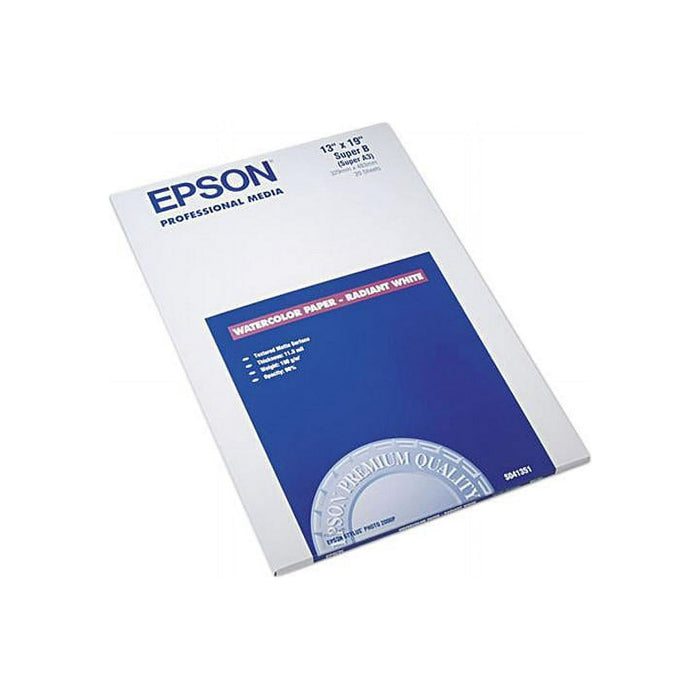 Epson - Matte - A3 plus (13 in x 16.65 in) 1 sheet(s) paper - for Stylus Pro 38XX, Pro 4800, Pro 7800, Pro 9800; Stylus Photo 2200, R1800, R2400, R2880