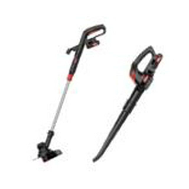 Hyper Tough 20V Max Cordless Combo Kit, 10-Inch String Trimmer & 130Mph Sweeper,2.0Ah Battery and Charger Included