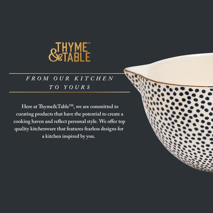 Thyme & Table 5-Piece Ceramic Measuring Bowl Set