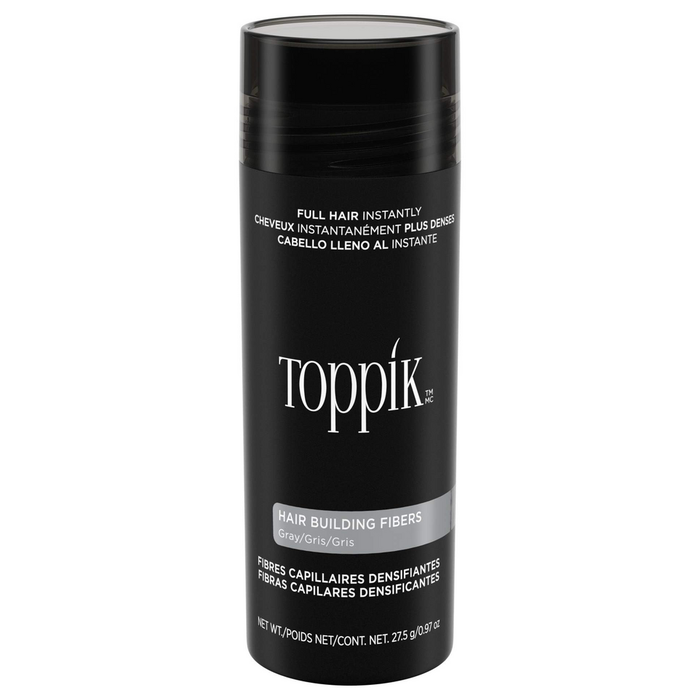 Toppik Hair Building Fibers 27.5 G / 0.97 Oz - Gray