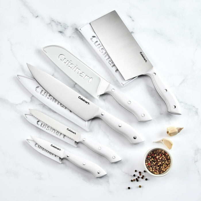 Cuisinart Classic 3.5" White Triple Rivet Paring Knife, CEW3R-3PR3