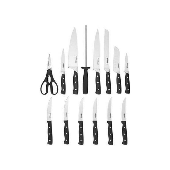 Cuisinart C77TR-15P 15-Piece Triple Rivet Block Set