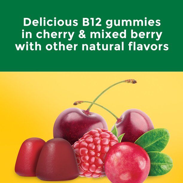 Nature Made Energy B12 1000 mcg Gummies; Dietary Supplement; 160 Count