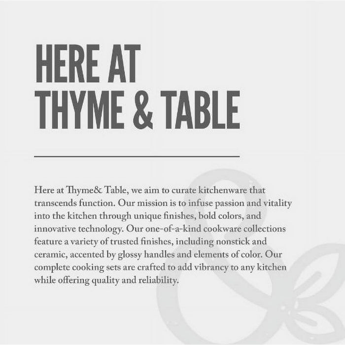 Thyme & Table 2-Pack Kitchen Set Oven Mit and Pot Holder, Celestial