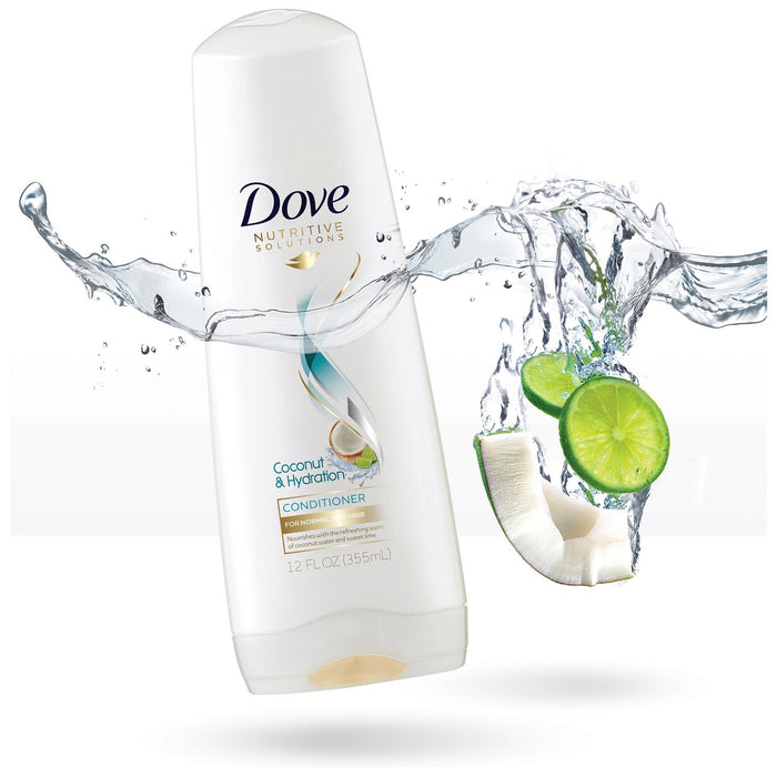 Dove Nourishing Rituals Coconut & Hydration Conditioner, 12 oz