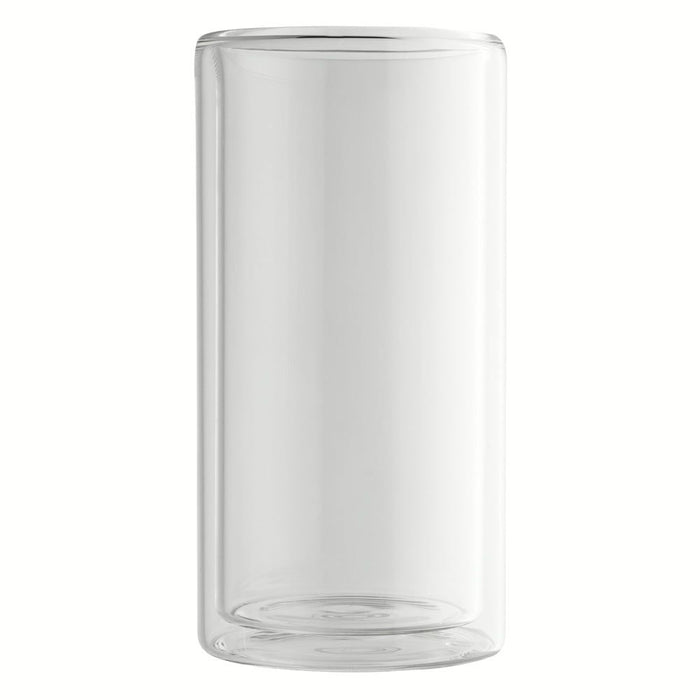 Thyme & Table 16oz Double Wall Drinking Glass, Clear