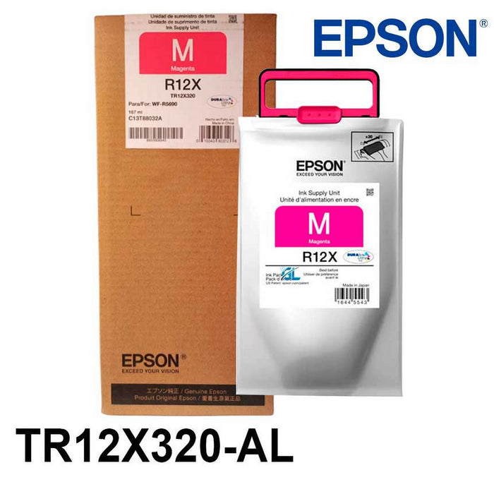 Epson TR12X320 Magenta Ink Pack, Magenta