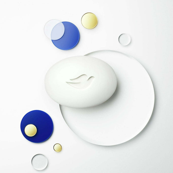 Dove Original Deep Moisturizing Beauty Bar Soap All Skin Type, Unscented, 3.75 oz (8 Bars)
